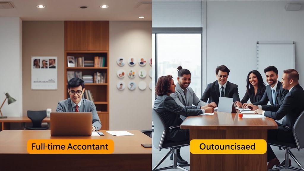 财务外包 vs 专职会计：企业如何选择？